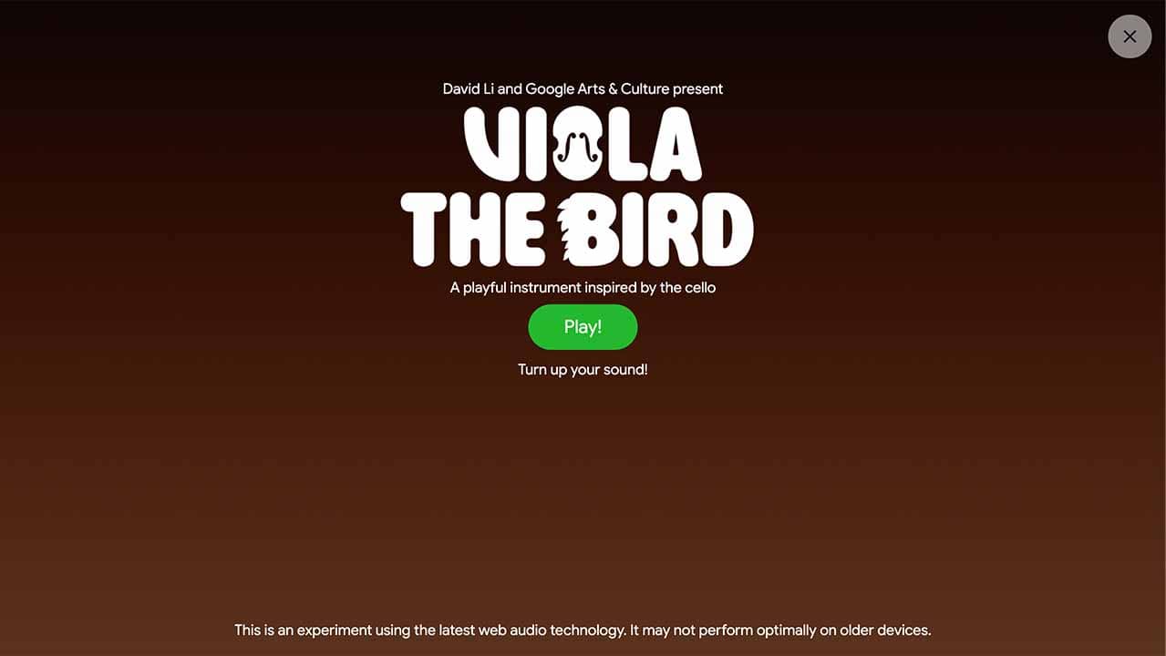 Google Search LabsのViola the Bird機能